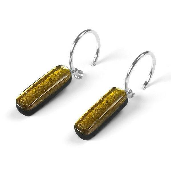 Metallics Matchsticks Creole Earrings