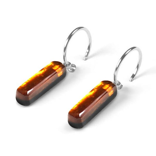 Mustard Matchsticks Creole Earrings | The Jewellery Stop