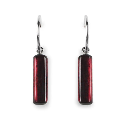 Plum Matchsticks Creole Earrings | The Jewellery Stop