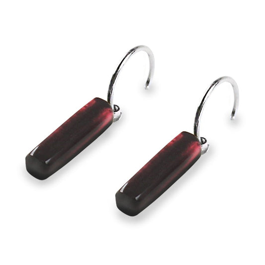 Plum Matchsticks Creole Earrings | The Jewellery Stop
