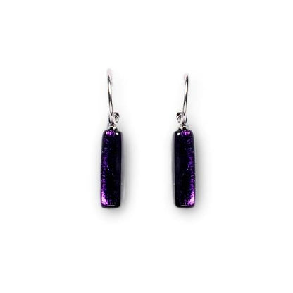 Purple Matchsticks Creole Earrings | The Jewellery Stop
