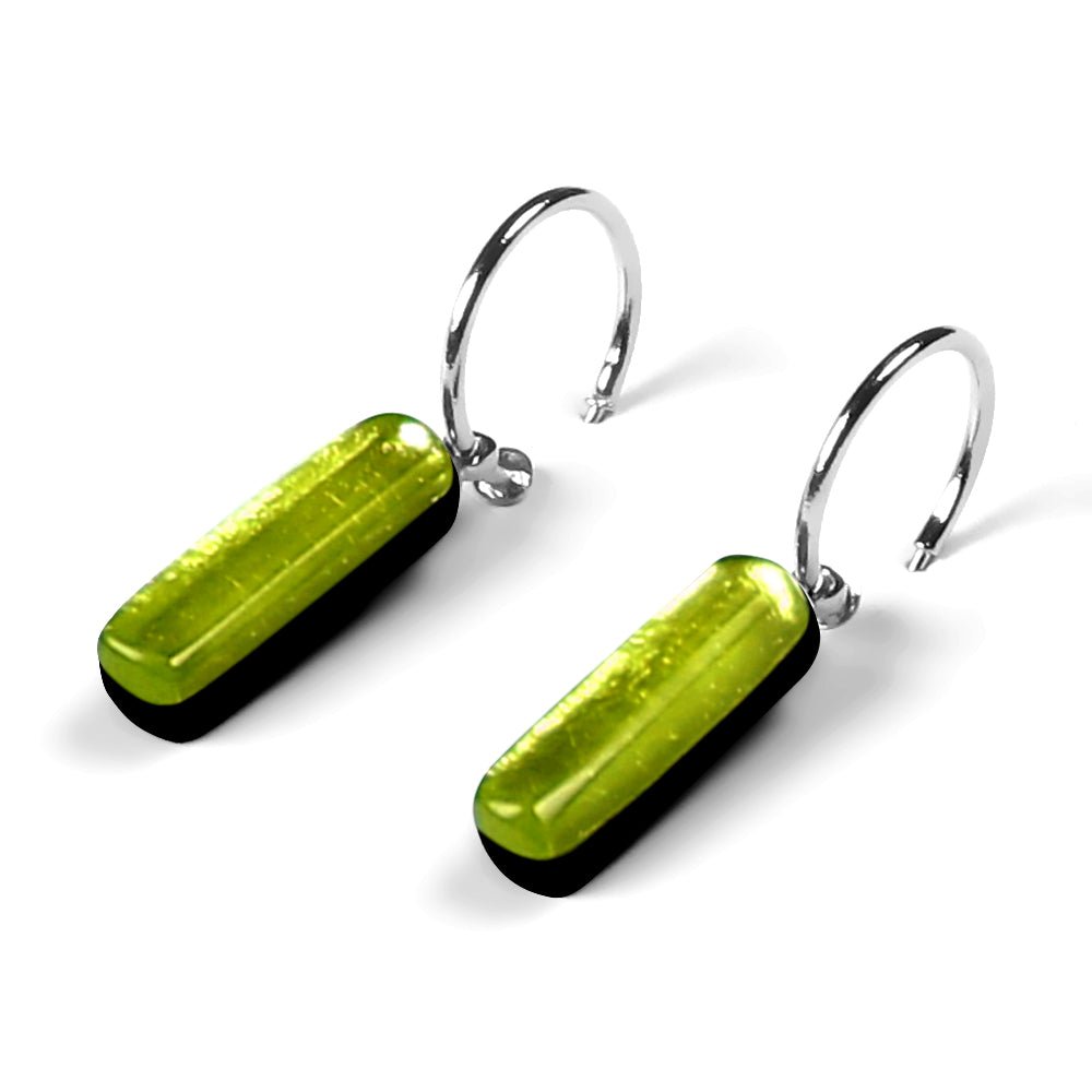 Seaweed Matchsticks Creole Earrings | The Jewellery Stop