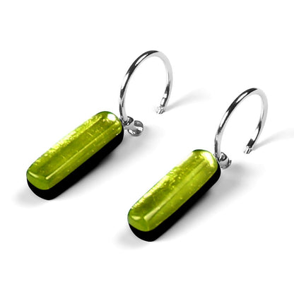 Seaweed Matchsticks Creole Earrings | The Jewellery Stop