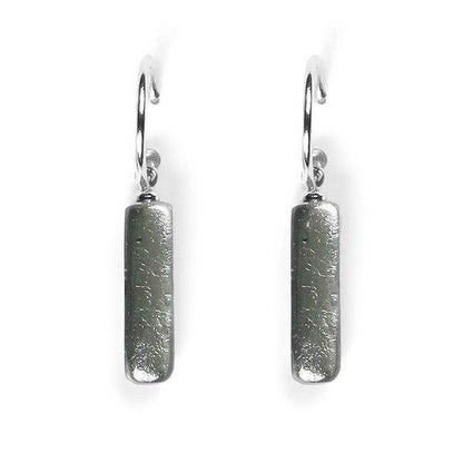 Steel Matchsticks Creole Earrings | The Jewellery Stop