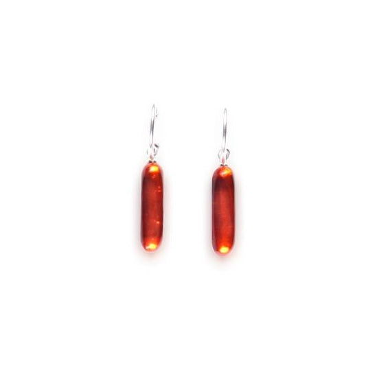 Toffee Matchsticks Creole Earrings | The Jewellery Stop