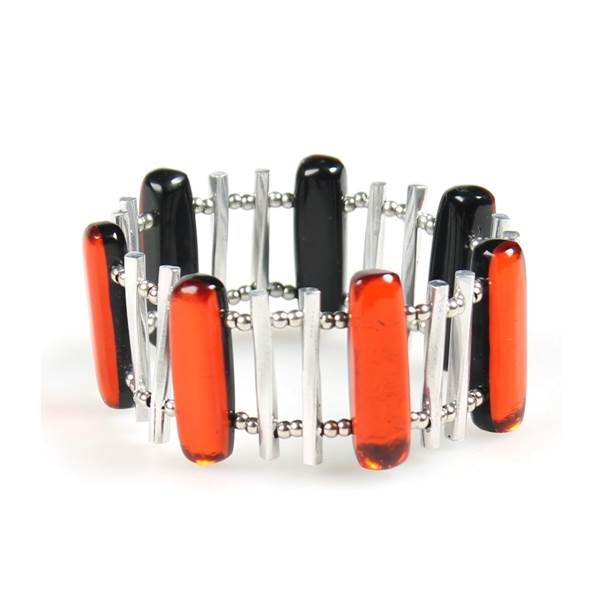 Orange Matchsticks Bracelet