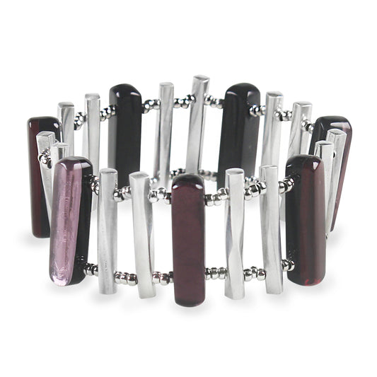 Plum Matchsticks Bracelet | The Jewellery Stop