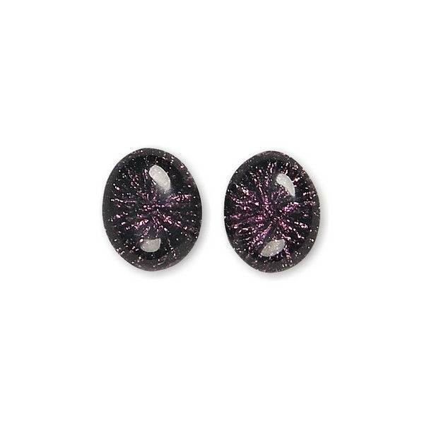 Violet Fireworks Stud Earrings | The Jewellery Stop