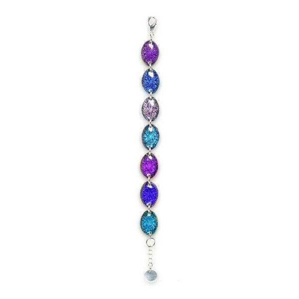 Peacock Fireworks bracelet | The Jewellery Stop