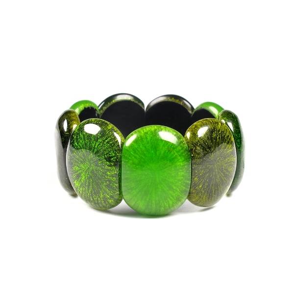 Peridot Fireworks Bangle | The Jewellery Stop