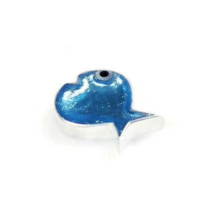 Denim Bubble Fish Brooch | The Jewellery Stop