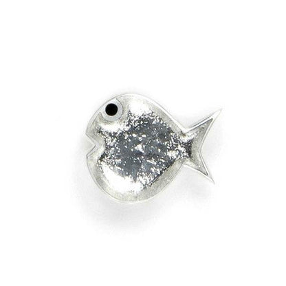 Silver Bubble Fish Brooch | The Jewellery Stop
