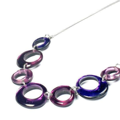 Mulberry Hollow Circles Necklace