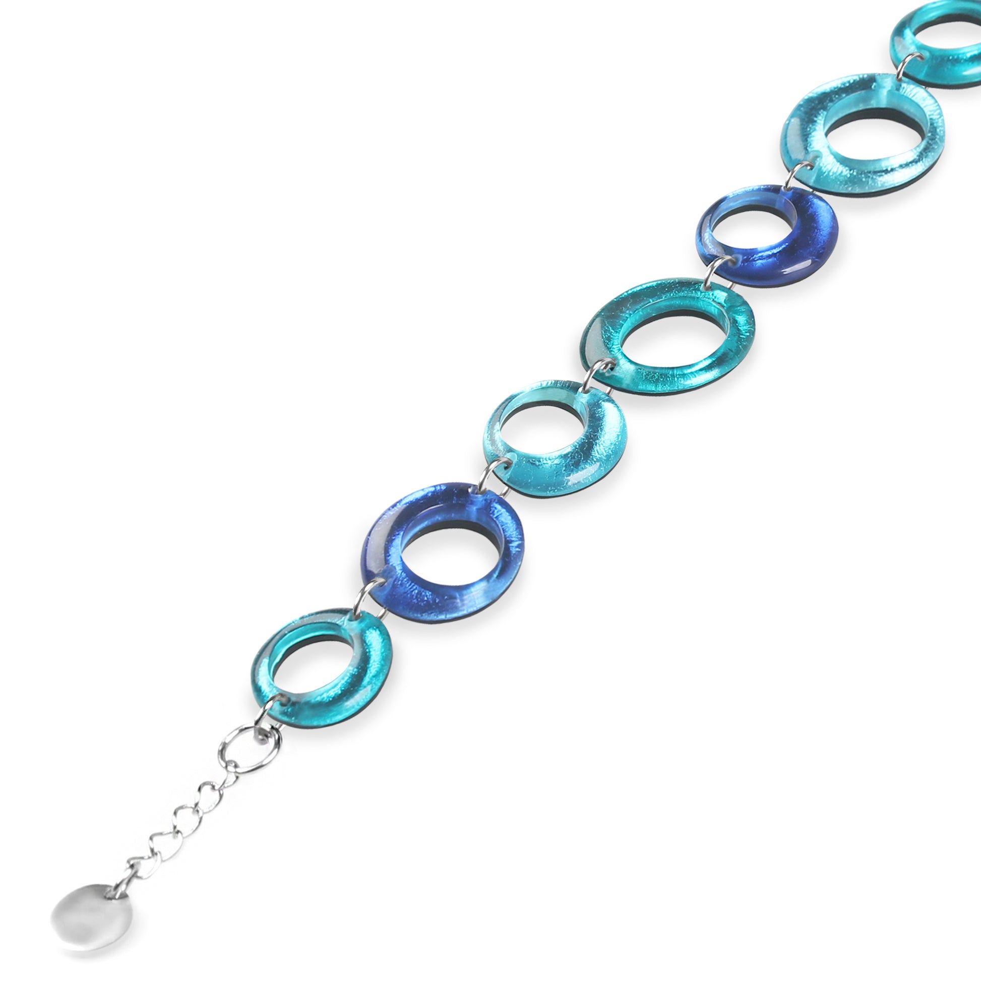 Riviera Hollow Circles Bracelet | The Jewellery Stop