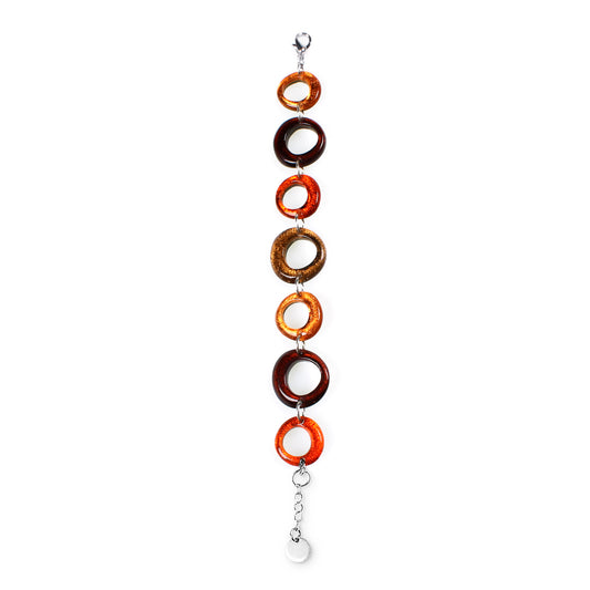 Spice Hollow Circles Bracelet | The Jewellery Stop