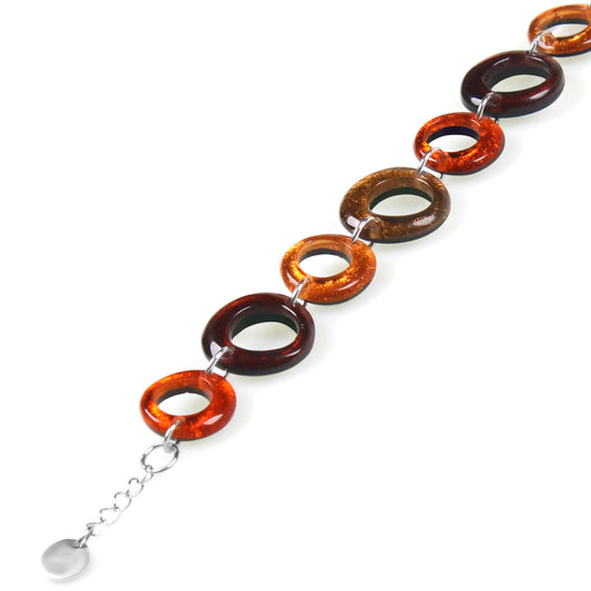 Spice Hollow Circles Bracelet | The Jewellery Stop