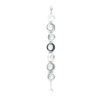 Steel Hollow Circles Bracelet | The Jewellery Stop