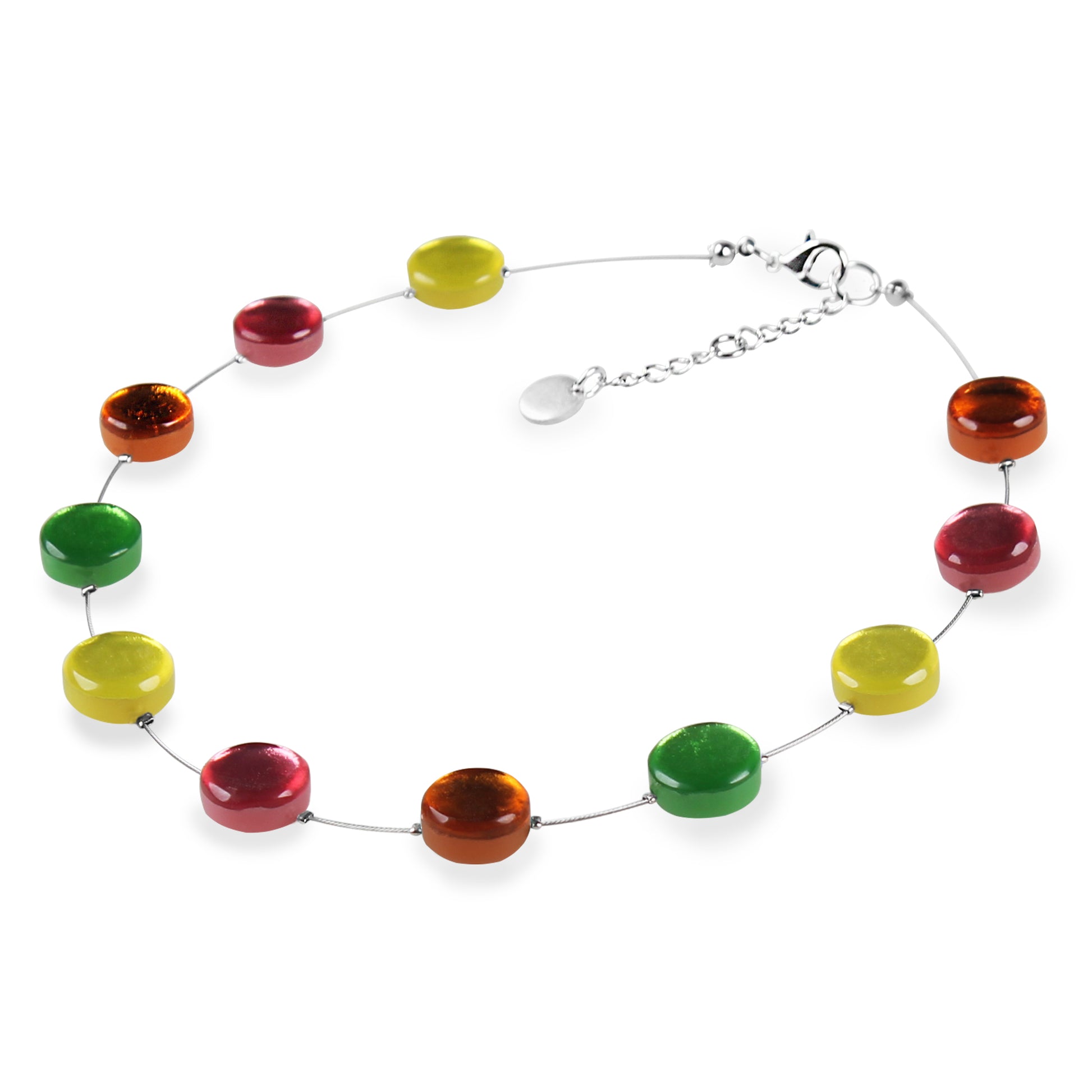 Tutti Fruitti Buttons Necklace