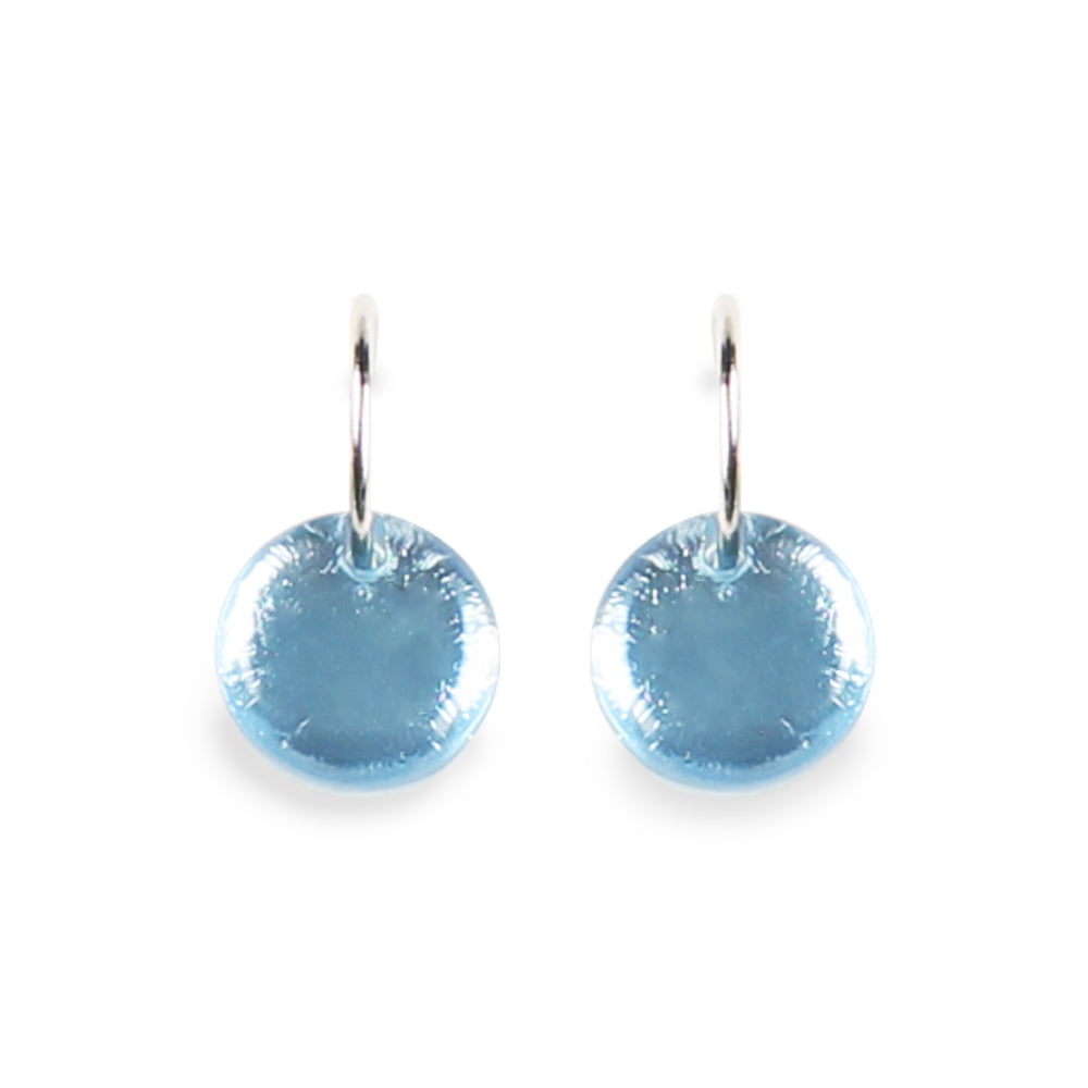 Ice Buttons Creole Earrings