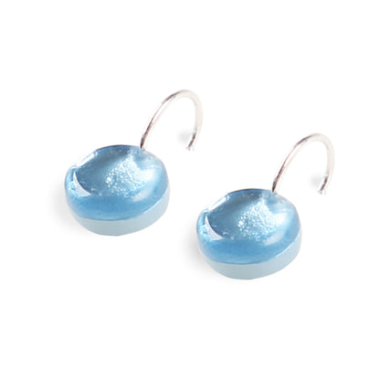 Ice Buttons Creole Earrings