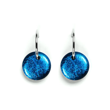 Seaweed Buttons Creole Earrings | The Jewellery Stop