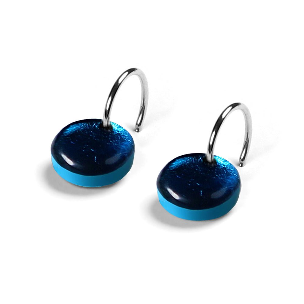 Seaweed Buttons Creole Earrings | The Jewellery Stop