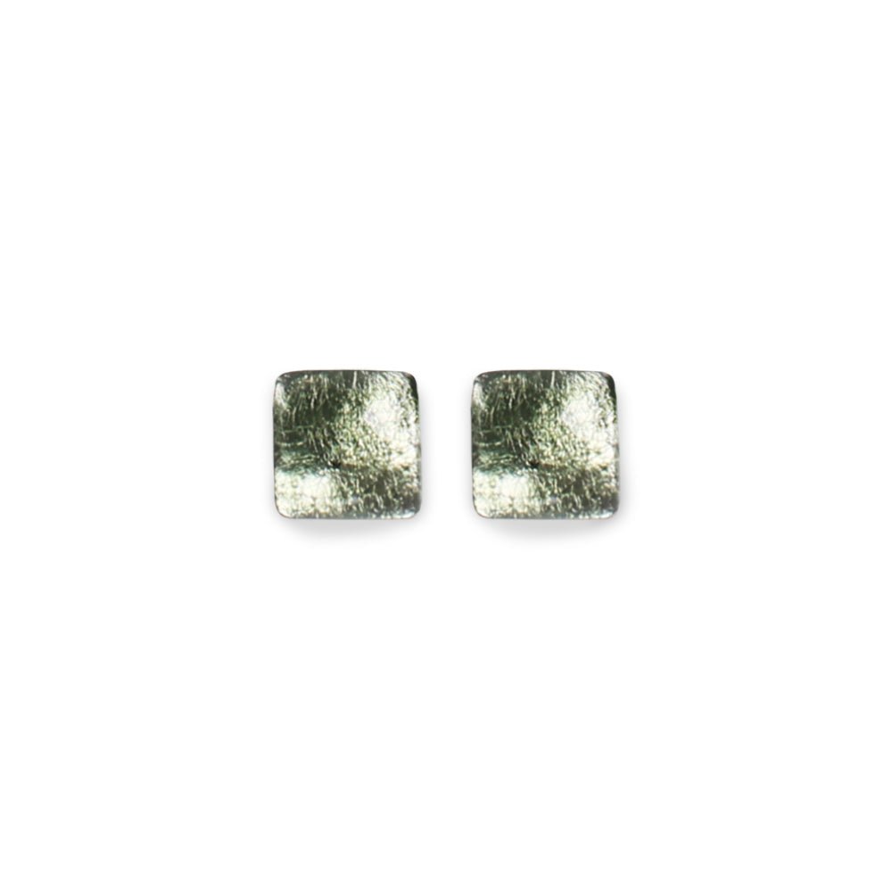 Pear Antique Square Stud Earrings | The Jewellery Stop