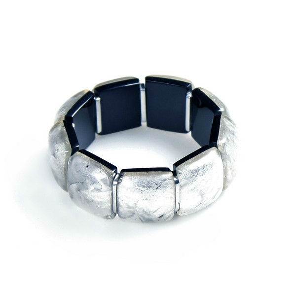 Silver Antique Square Bangle | The Jewellery Stop