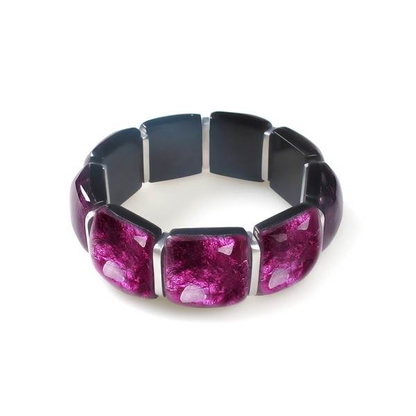 Wine Antique Square Bangle | The Jewellery Stop