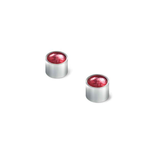 Rose Metal Buttons Small Stud Earrings | The Jewellery Stop