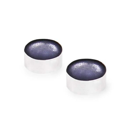 Pastels Metal Buttons Large Stud Earrings | The Jewellery Stop