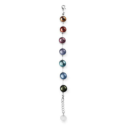 Pastels Metal Buttons Bracelet | The Jewellery Stop