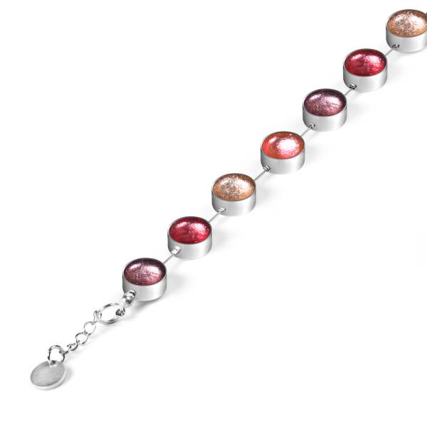 Rose Metal Buttons Bracelet | The Jewellery Stop