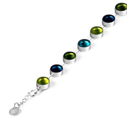 Seaweed Metal Buttons Bracelet | The Jewellery Stop