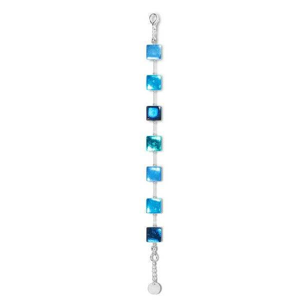 Ocean Square Buttons Bracelet | The Jewellery Stop