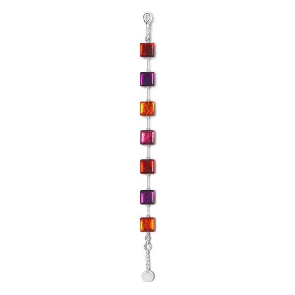 Rio Square Buttons Bracelet | The Jewellery Stop