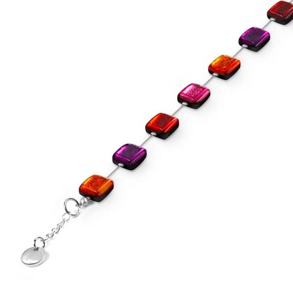 Rio Square Buttons Bracelet | The Jewellery Stop