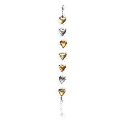 Metallics Heart Bracelet | The Jewellery Stop