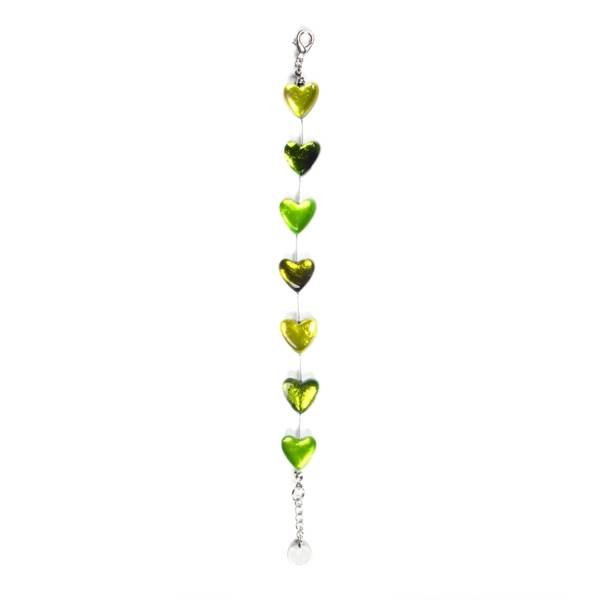 Peridot Heart Bracelet | The Jewellery Stop