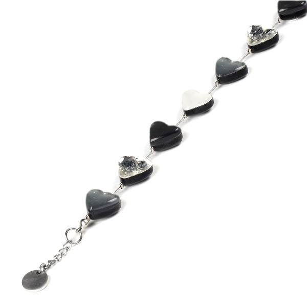 Steel Heart Bracelet | The Jewellery Stop