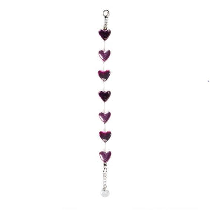 Violet Heart Bracelet