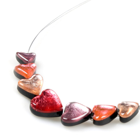 Rose Heart Trail Necklace | The Jewellery Stop