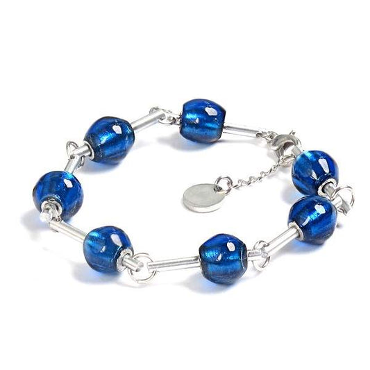 Blue Dew Drops Bracelet | The Jewellery Stop
