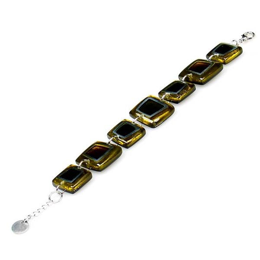 Cypress Irregular Squares Bracelet | The Jewellery Stop