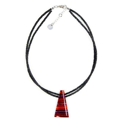 Rio Triangle Stripes Pendant on Coco | The Jewellery Stop