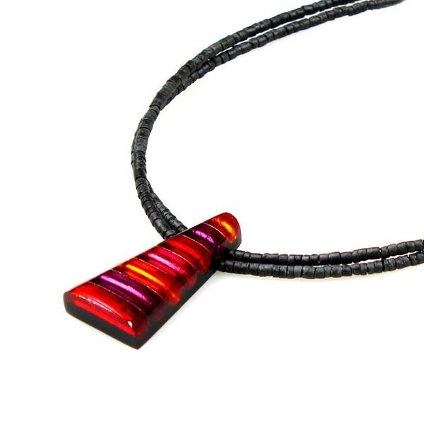 Rio Triangle Stripes Pendant on Coco | The Jewellery Stop