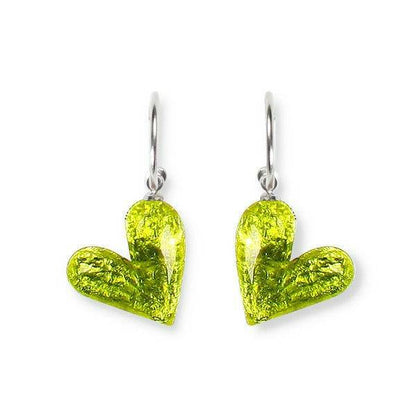 Olive Antique Heart Creole Earrings | The Jewellery Stop