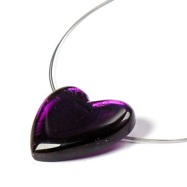 Purple Love Large Pendant
