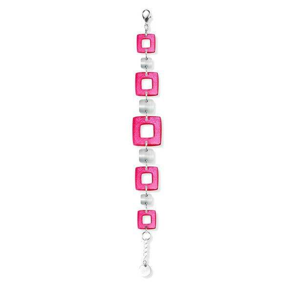 Pink Cubes Bracelet