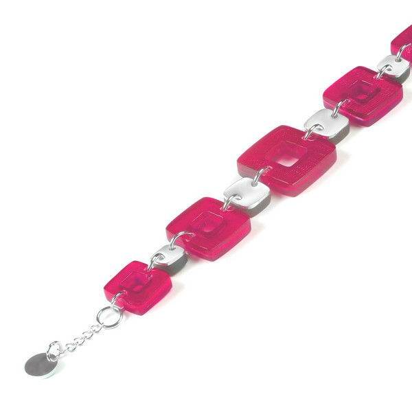 Pink Cubes Bracelet